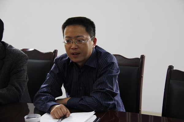 党办谢主任做重要讲话